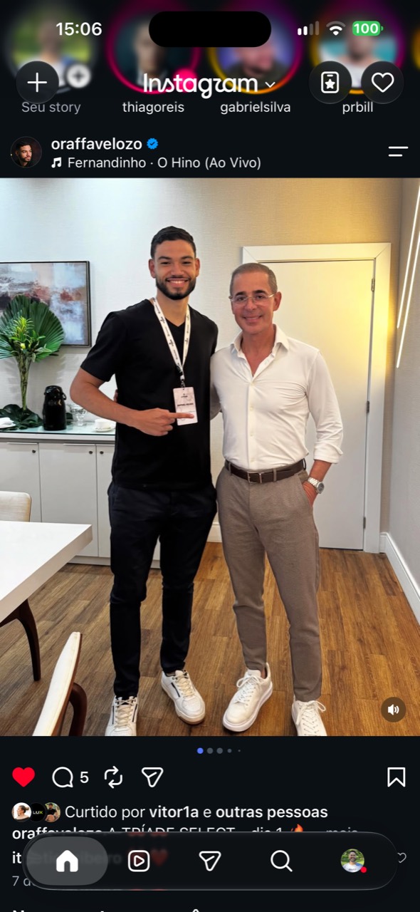 Encontro durante a Tríade Select — registro 5
